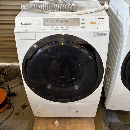 2 パナソニックNA-VX3900L ドラム式洗濯機2018年製 (ちょこ