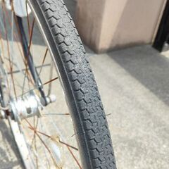 ステンレスハンドル・リム 内装3段変速付 26インチ自転車の画像