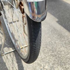 ステンレスハンドル・リム 内装3段変速付 26インチ自転車の画像
