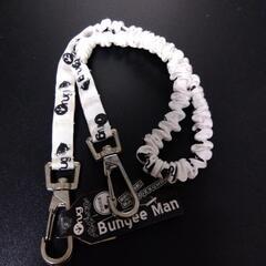 Bungee Manロープ　4個　カラビナ付き　使用可量3㌔㌘　の画像