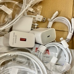 スマホ　充電ケーブル　色々の画像