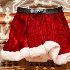 5点セット サンタ コスプレセクシーサンタ帽子 大きいリボンクリスマス 衣装サンタクロースコスチューの画像