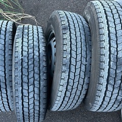 145 80 12 4本セット スタッドレス スチール ホイール てっちん 6PR LT 山あり 山有り 鉄ホイール 145R12 てっちんの画像