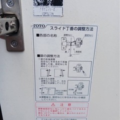TOTO洗面所用扉の画像