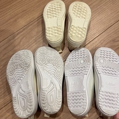 上履き3足　アキレス 15cm 2足　ムーンスター 14cmの画像