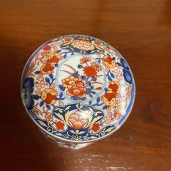 【未使用品】前畑陶器　庫山窯　ミニ三段重箱　蓋付き重ね鉢 錦花籠の画像