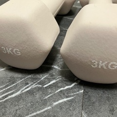 ダンベル　3キロ2個の画像
