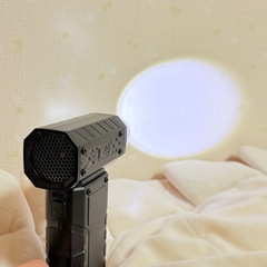 ブロワー 小型 LED 極美品 USB充電の画像