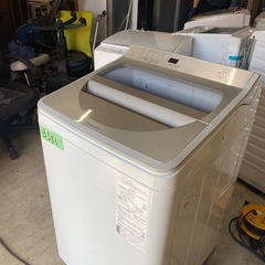 NO B386 🌈福岡市内配送設置無料✨🌈　2021年パナソニック 8.0kg 全自動洗濯機 泡洗浄 ホワイト NA-FA80H8-Wの画像