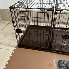 美品　犬　ケージ　サークル　1400の画像