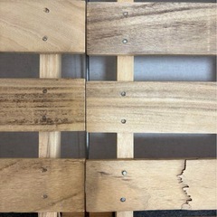 無印良品木製シングルベッド　パイン材8月末まで❗️の画像