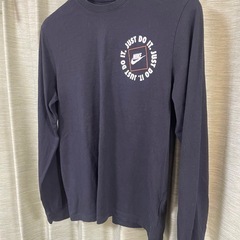 Nike ナイキ　長袖Tシャツ Lサイズ ロンT 黒　just do itの画像