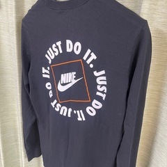Nike ナイキ　長袖Tシャツ Lサイズ ロンT 黒　just do itの画像