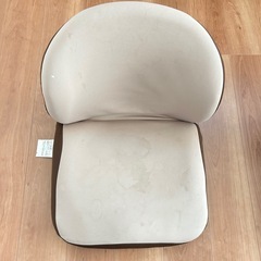カラダにフィットする座椅子 2脚セット ベージュ ブラウン　背もたれ　の画像