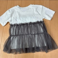 しまむら　チュール付きTシャツの画像