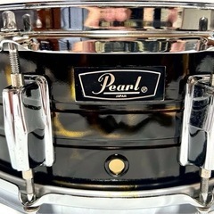 Pearl メタルスネア　10テンション　美品の画像
