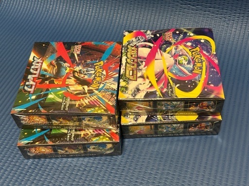 ポケモンカードメガシンフォニアシュリンク付き4BOX ポケセン産