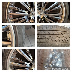 クレンツェ マジス メッキ 20インチ 225/35ZR20 245/35R20の画像