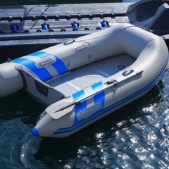 ゴムボート、FRPボート、二馬力エンジン、魚探