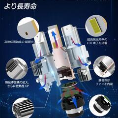 D2R専用 LEDバルブ 6500k 2個セットの画像