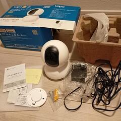 美品　tapo パンチルト　ネットワーク　WiFiカメラの画像