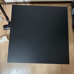 【交渉成立】ローテーブル　机　四角　正方形　IKEA ブラック　黒の画像