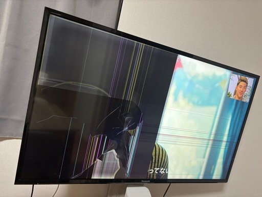 Panasonic 43インチ　ジャンク品 TH-43E300 Panasonic TH-43E300 ジャンク品 (an) 根岸のテレビ《液晶テレビ