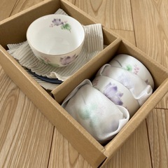 湯呑み茶碗5点セットの画像
