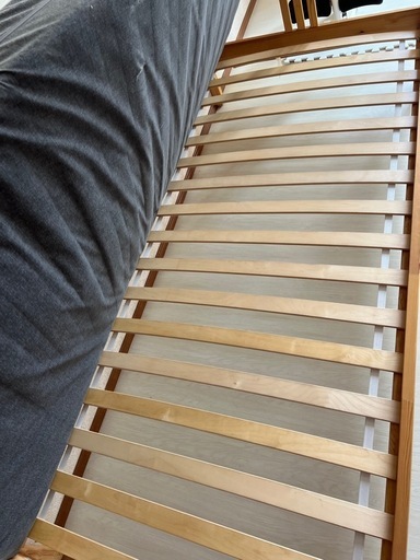 【美品】IKEAシングルベッドフレーム＆マットレス