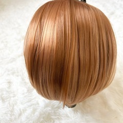 ❤️新品❤️小顔効果◎フルウィッグ ライトブラウン ボブストレート コスプレ ネットの画像