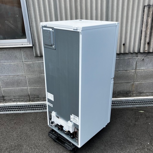 ハイアール ノンフロン冷凍冷蔵庫 121L 2023年製 冷蔵庫 中古 ハイアール Haier JR-NF121NJ(k) 2023年製 2ドア