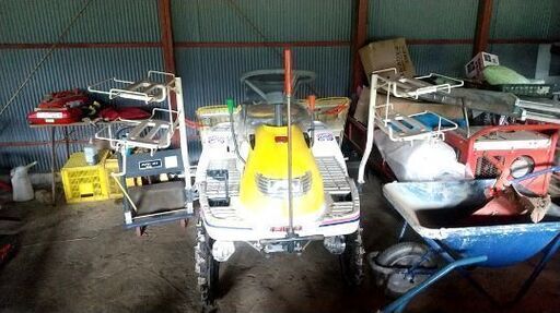 引取に来てくださる方募集 田植え機 さなえ PP43