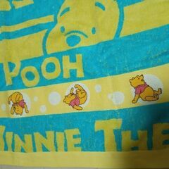 Pooh☆レトロな可愛いブランケット/タオルケットの画像