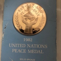 1982年 国連平和メダルの画像