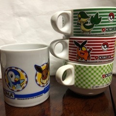 ツタージャ　ピカチュウ　ポケモンマグカップ　スタッグカップ
の画像