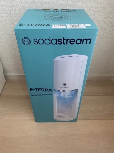 【美品】ソーダストリーム E-TERRA ホワイト Amazon | [公式] ソーダストリーム TERRA(テラ) スターター