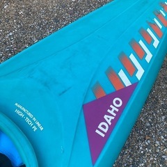 【セール中！】カヤックとパドル　セット　1人乗りの画像