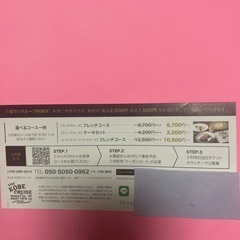 無料乗船券　神戸クルーズ　コンチェルト　ルミナス神戸2①の画像