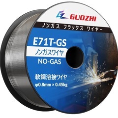 溶接機 100v ワイヤー付 半自動 125A アーク溶接 ノンガスワイヤー の画像