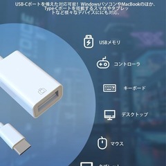 【新品･2個セット】タイプC 変換アダプタの画像