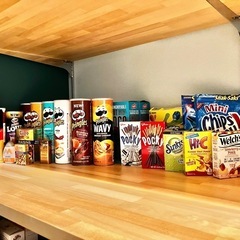 アメリカとか海外の空き箱空き缶の画像