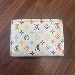 ルイヴィトン　モノグラム　名刺入れ　カードケース　中古の画像