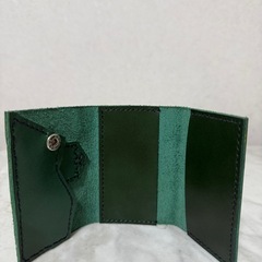 大値下げ‼️ 本革　オイルレザー　　カードケース　職人さんの手作り　手縫い の画像