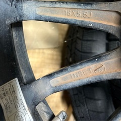 軽自動車用 16インチ アルミホイール4本の画像