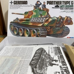 TAMIYAドイツ戦車パンサーＧ後期型の画像