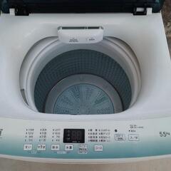 洗濯機　Haier　5.5㎏　2022年製 　の画像