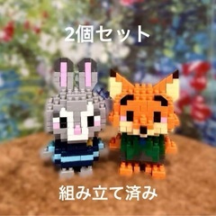 ディズニー風　ミニブロック　狐　うさぎの画像