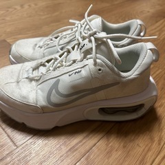 NIKE エアマックスSC スニーカー ホワイト/グレー 24.5cmの画像