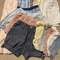 子供服　女の子　80〜90 夏服の画像
