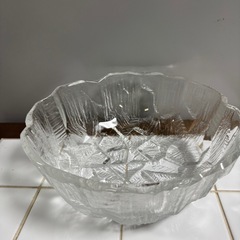 ガラス皿 大中小の画像